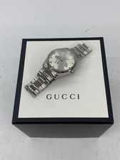 Gucci G-Timeless SWISS Quartz Bee Silver Dial Stainless Steel Watch