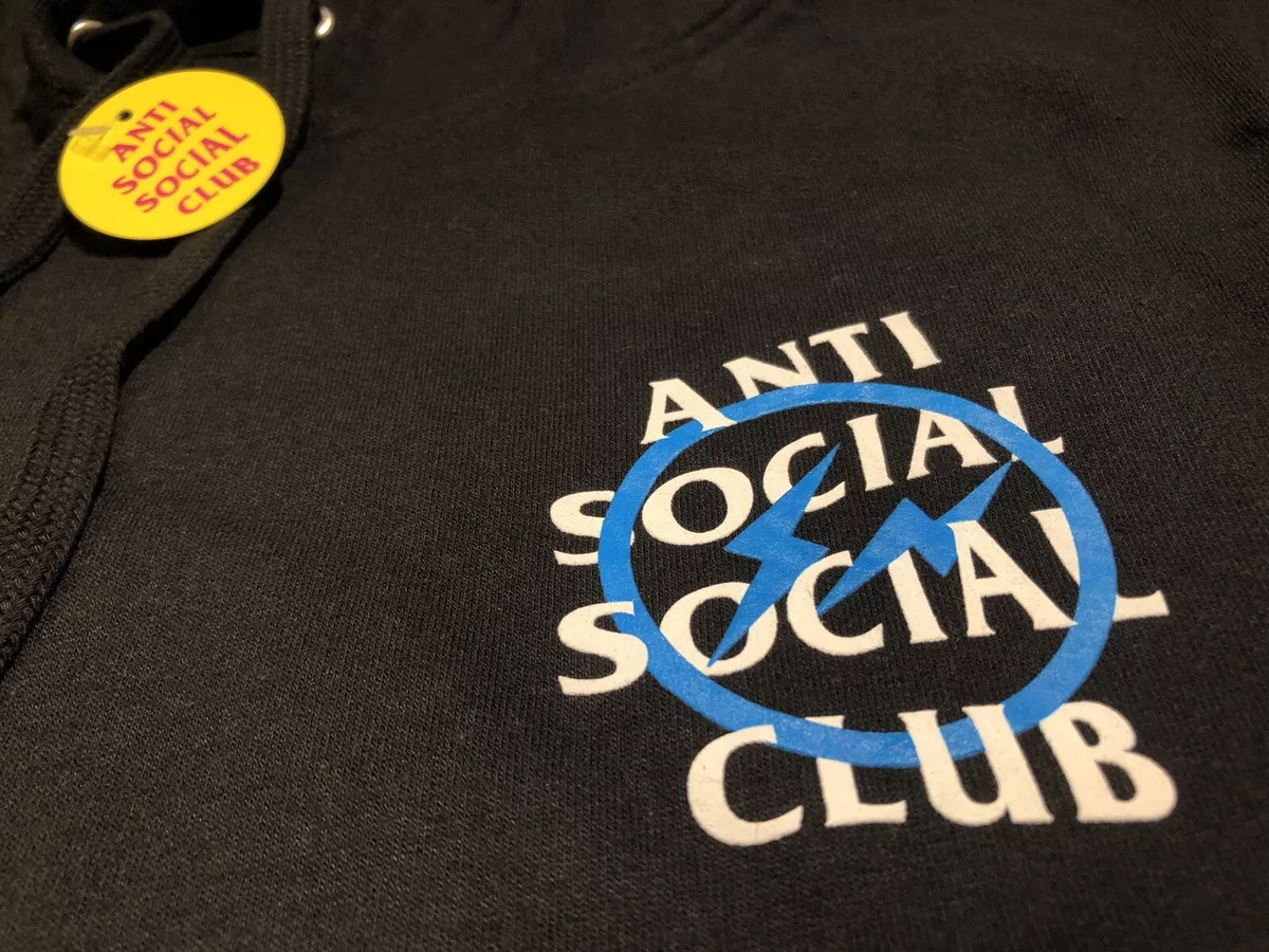 Fragment x Assc Blue Bolt Hoodie サイズS