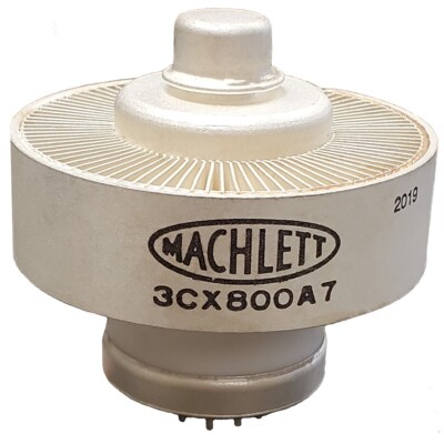 Machlett 3CX800A7 Ceramic/Metal High-Mu Power Triode - 1 Year Warranty