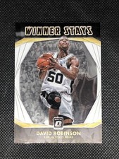 2020-21 Donruss Optic Basketball Winner Stays #10 David Robinson Spurs