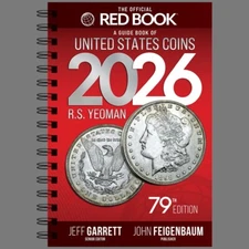 Whitman 2026 Red Book, Handbook of US Coins, Spiral Bound