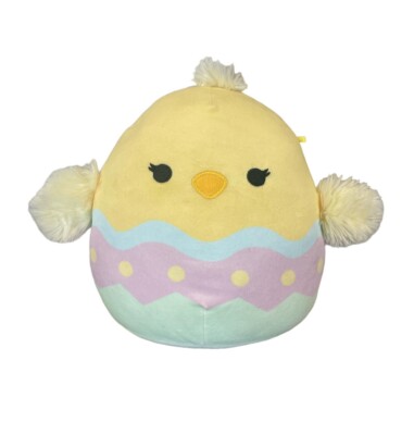 Squishmallows 8  Easter Collection Yellow Chick Egg 2020 Plush Toy Stuffed 