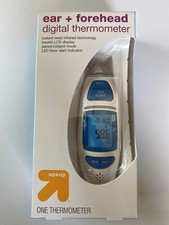 Up  Up Instant Read Infrared Digital Forehead and Ear Non Invasive Thermometer