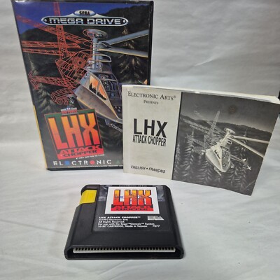 LHX Attack Chopper | Sega MegaDrive 