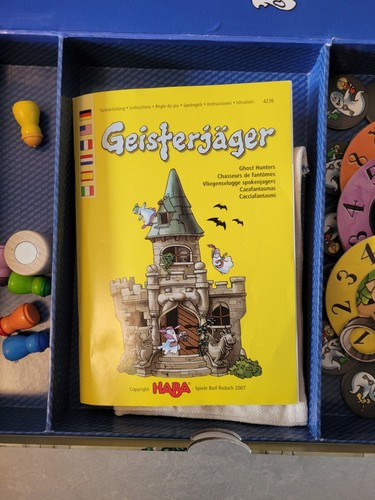 HABA: 4236 Geisterjäger Spiel mit 3D Geisterschloss komplett mit Anleitung - Bild 16 von 16
