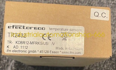 1PC New IFM TR2432 temperature sensor   DHL or FedEX #WD1