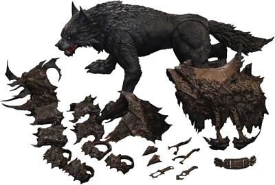 D20studio Battle Wolf Iron Blade Standard Edition 1/12 Figur Schwarz Neu Japan