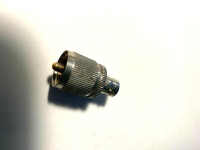 UHF Male to BNC Female Coaxial Adapter 