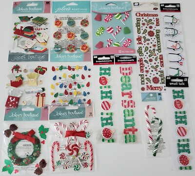 *YOU CHOOSE* Jolee's, Me&My Big Ideas, Cloud 9 Christmas Holiday Stickers