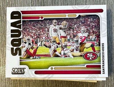 2022 Score Football - SQUAD Insert Complete - All 17 Teams - $19.95 | eBay