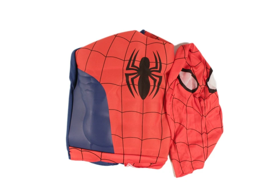Spider-Man Muscle Chest Shirt Costume Fits 5-7 Years Old New - Image 3 of 3