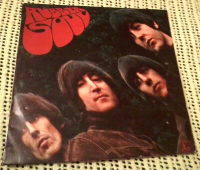 THE BEATLES RUBBER SOUL VINYL LP 1965 RARE ORIG NEW ZEALAND MONO