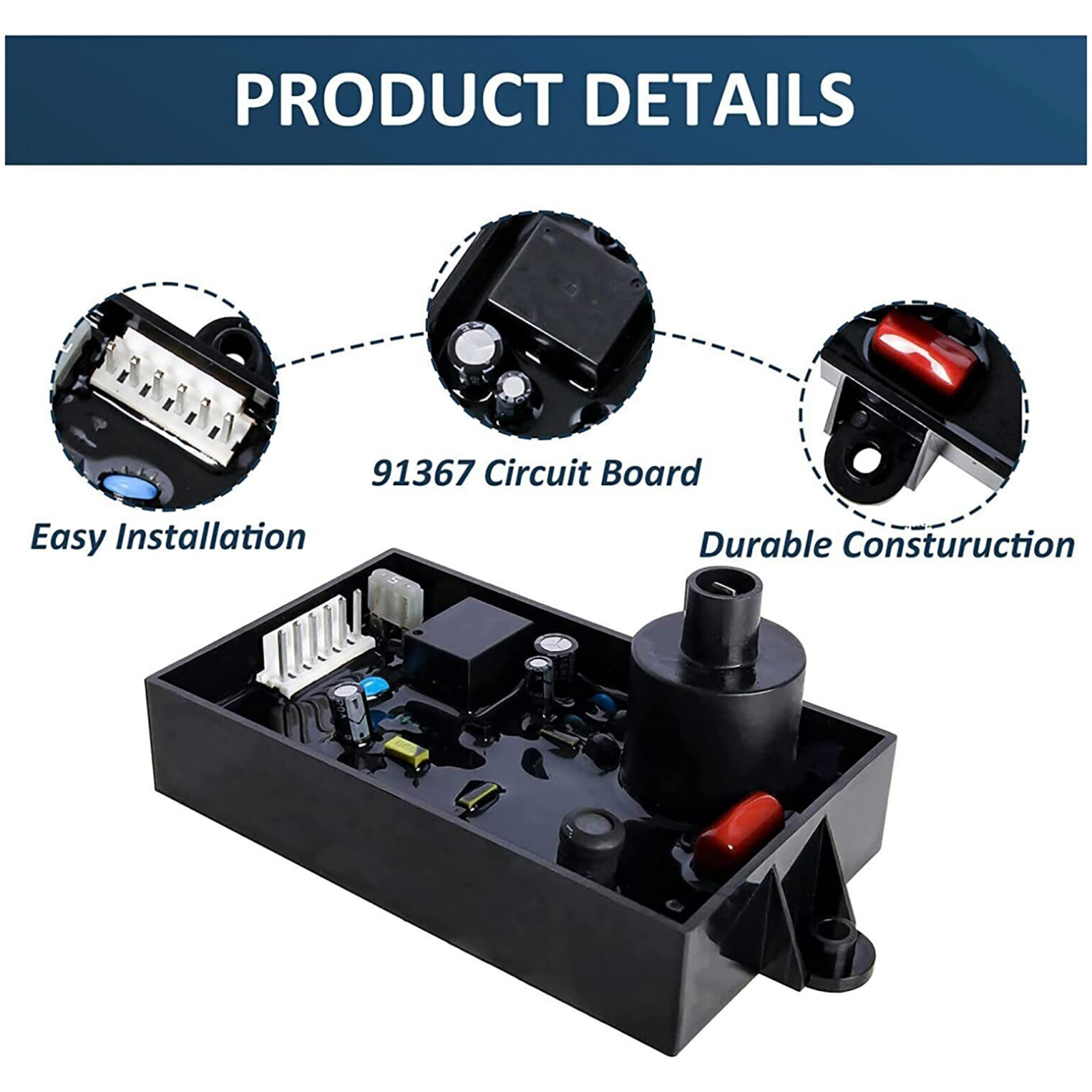 RV Water Heater Control Board For Atwood GC6AA8E/GC6AA9E/GCH10A2E