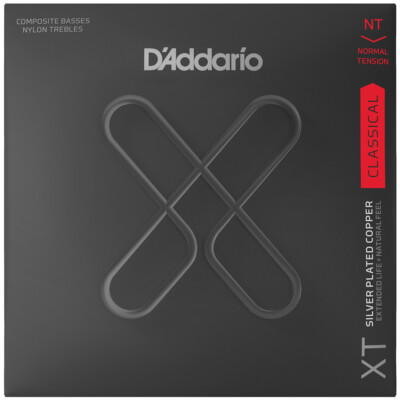 D'Addario XTC45FF beschichtete Dynacore Carbon klassische Gitarrensaiten normale Spannung