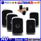 Wireless Door Bell Waterproof Doorbell With 1/2/4 Receivers 300M Long Range
