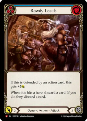 FAB   Rowdy Locals  - Part the Mistveil Card # 191