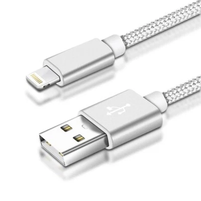 MY FONE STORE Genuine Heavy Duty Braided Fast Charger Cable Lead For iPhone 14 13 12 11 X 7 8