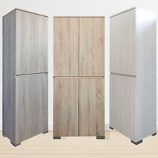 MARTI - ARMADIO MOBILE COLONNA 4 ANTE 4 RIPIANI 60X38XH178 FRASSINO OLMO ROVERE