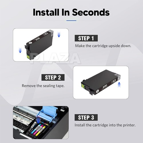 812XL 812 XL Compatible Ink Cartridges For EPSON WF3820 WF3825 WF4830 WF4835 - Picture 9 of 32