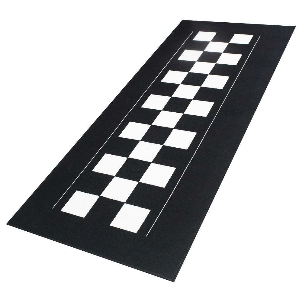 BikeTek Series 4 Garage Mat Checker Board 190 x 80cm Motorcycle Workshop Mats