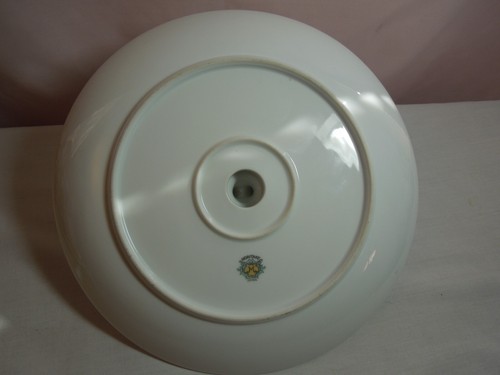Noritake Morimura Floral Platter With Center Handle 10" - Picture 3 of 3