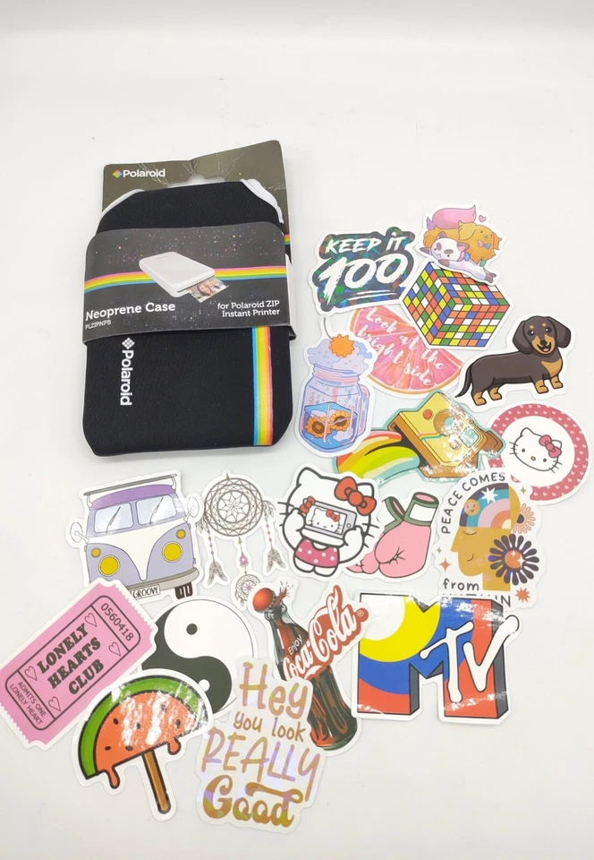 Black Polaroid Neoprene Pouch for The Polaroid ZIP Mobile Printer PLZIPNPB NEW - Image 4 of 4