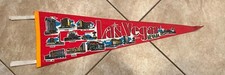 Vintage Las Vegas Nevada Flag Pennant - Made In USA 27”