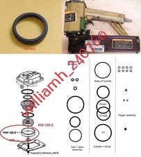 Duo-Fast KN-1848 LFN-764 Poppet Seal KW-120-3 + Complete O-ring Rebuild Kit