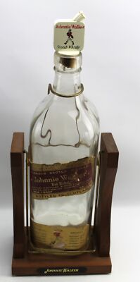 Vintage Johnnie Walker Red Label Blended Scotch Whiskey Tipper 1 Gallon