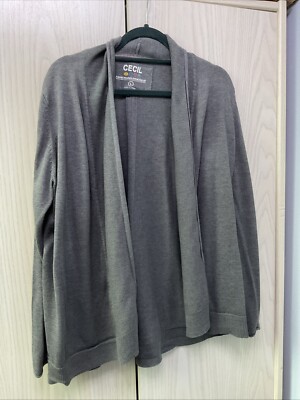 Cecil Strickjacke Gr. L Grau
