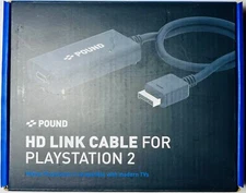 New HDMI conversion converter Playstation PS2 PS1 POUND HD LINK CABLE
