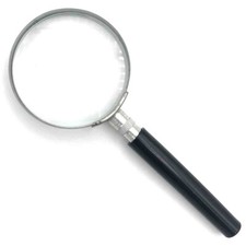 ALCO Lupe Glaslinse 50 65 75 mm 3 | 5-fach Ve...