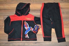 Spider-Man Homecoming Full Zip Hoodie Track Pants Licensed Marvel Comics 3T
