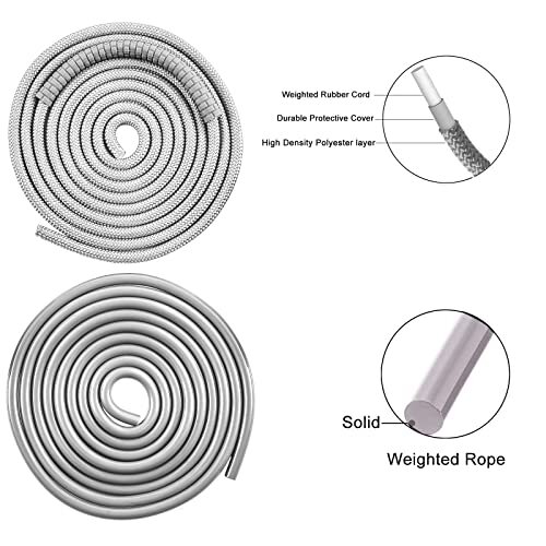 1LB Weighted Jump Ropes For Fitness Women Men, Tangle-Free Ball Bearing - View #2