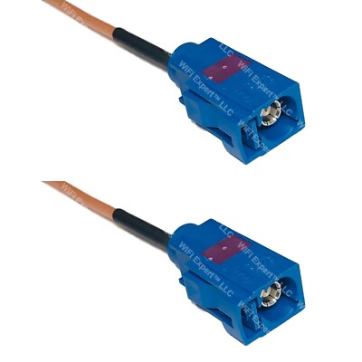 RG316 Fakra C Female to Fakra C Female RF Cable Rapid-SHIP LOT