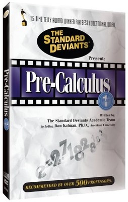Standard Deviants: Pre-calculus, Vol. 1 - DVD - Multiple Formats Color Ntsc
