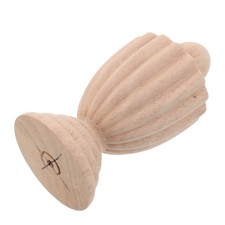  Unfinished Wood Finials Fence Post Bed Replacement Flagpole Topper