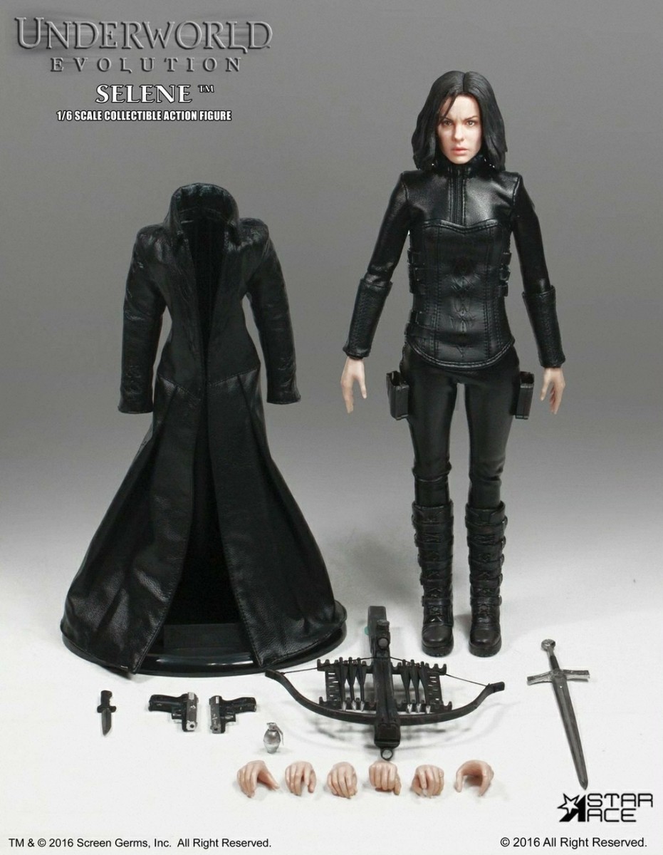 STAR ACE 1/6 アンダーワールドの進化 セレーネタイプ ホットトイズ STAR ACE TOYS Selene Underworld 1/6 Action Figure Collectible IN