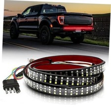 Tailgate Light Bar 60 Inch, Triple Row Truck Tail Light Strip for Dodge 60 inch