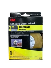 NEW 3M Adhesive Eraser Wheel for Fast Safe Paint Removal 4” X 5/8” Part # 03612