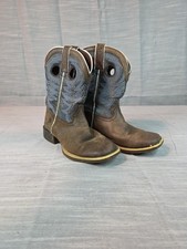 Durango Lil' Rebel Pro Little Kid's Teal Western Boot Size 1 M