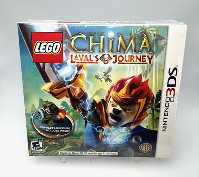 Lego CHIMA Laval's Journey with Crawley Minifigure Nintendo 3DS New Sealed