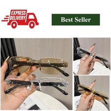 Adjustable Focus Reading Glasses Anti Blue Light Clear Lenses Men Women