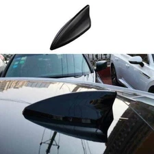 For Cadillac XT5 2017~2022 Paint Black Shark Fin Antenna Aerial Cover Trim 1PCS