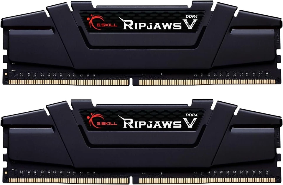 RipjawsV 16GB RAM Kit - 3200MHz CL16 U-DIMM Black - Image 3 of 4