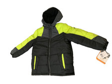 Pacific Trail Heavy weight colorblocked puffer jacket with fleece lining S youth