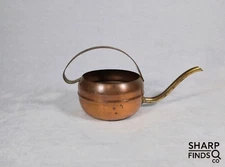 Vintage Coppercraft Guild Copper Watering Can Brass Handle Spout Taunton MA