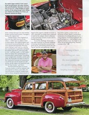 1947 Plymouth Special Deluxe Woody Wagon 4 Page Color Article 1947 Plymouth Special Deluxe Woody Wagon 4 Page Color Article
