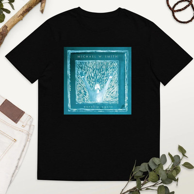 Worship Again by Michael W Smith Cotton T Shirt Full Size S-5XL