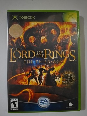Lord Of The Rings: Third Age / Game - Microsoft Xbox Compete With Manual 